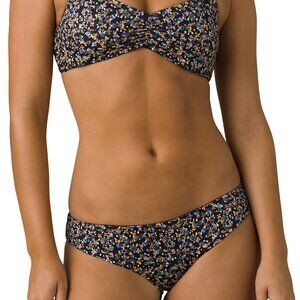 prAna Gemma Reversible Bottom—Black Petals